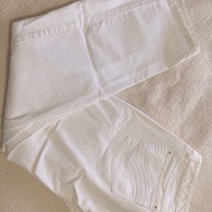 White House Black Market, white jeans, size 12r